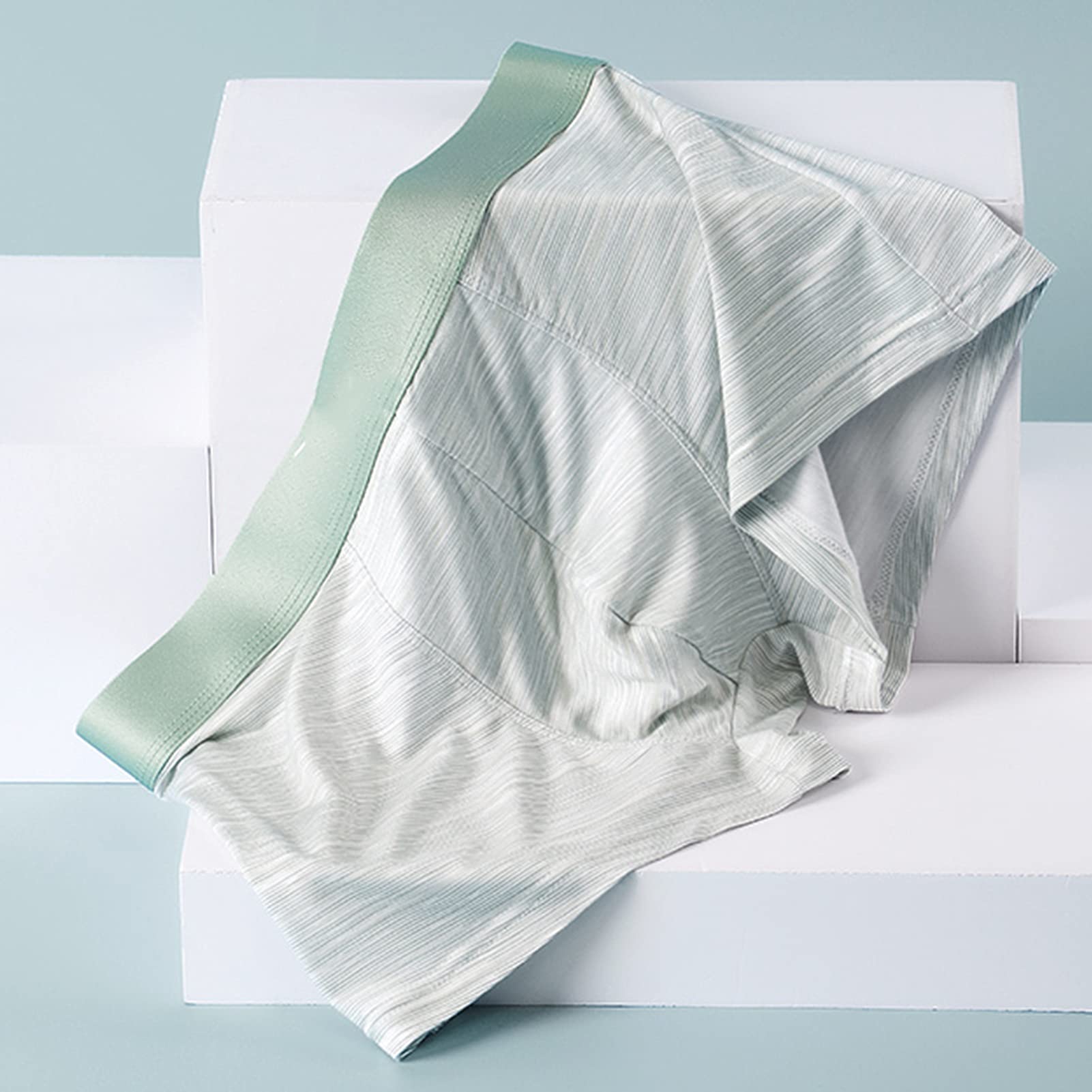 Ice Silk majtki męskie lekkie, ultracienkie, oddychające bokserki 3D, ergonomiczna konstrukcja, duża przestrzeń odpowiednie na wycieczki służbowe, sporty na świeżym powietrzu i kolarstwo