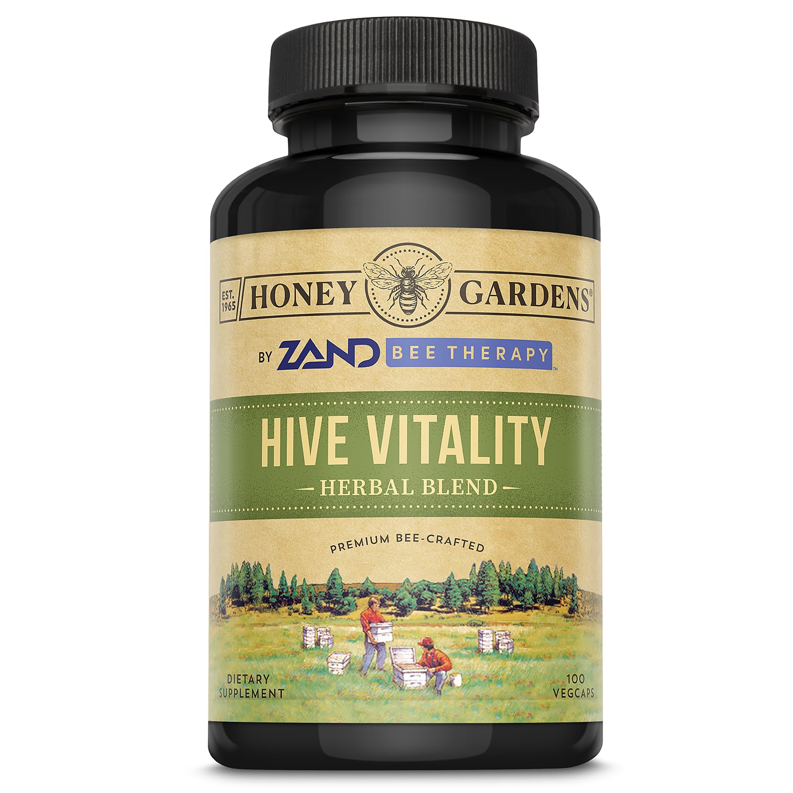Amazon.com: Honey Gardens ZAND Bee Therapy Hive Vitality - Herbal
