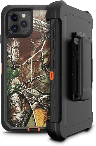 Miniatura 5 de Defender - Funda diseñada para iPhone 12 Pro Max, funda protectora híbrida a prueba de golpes, diseño de doble capa, cubierta dura compatible con