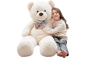 Misscindy Giant Teddy Bear Plush Stuffed Animals for Kids
