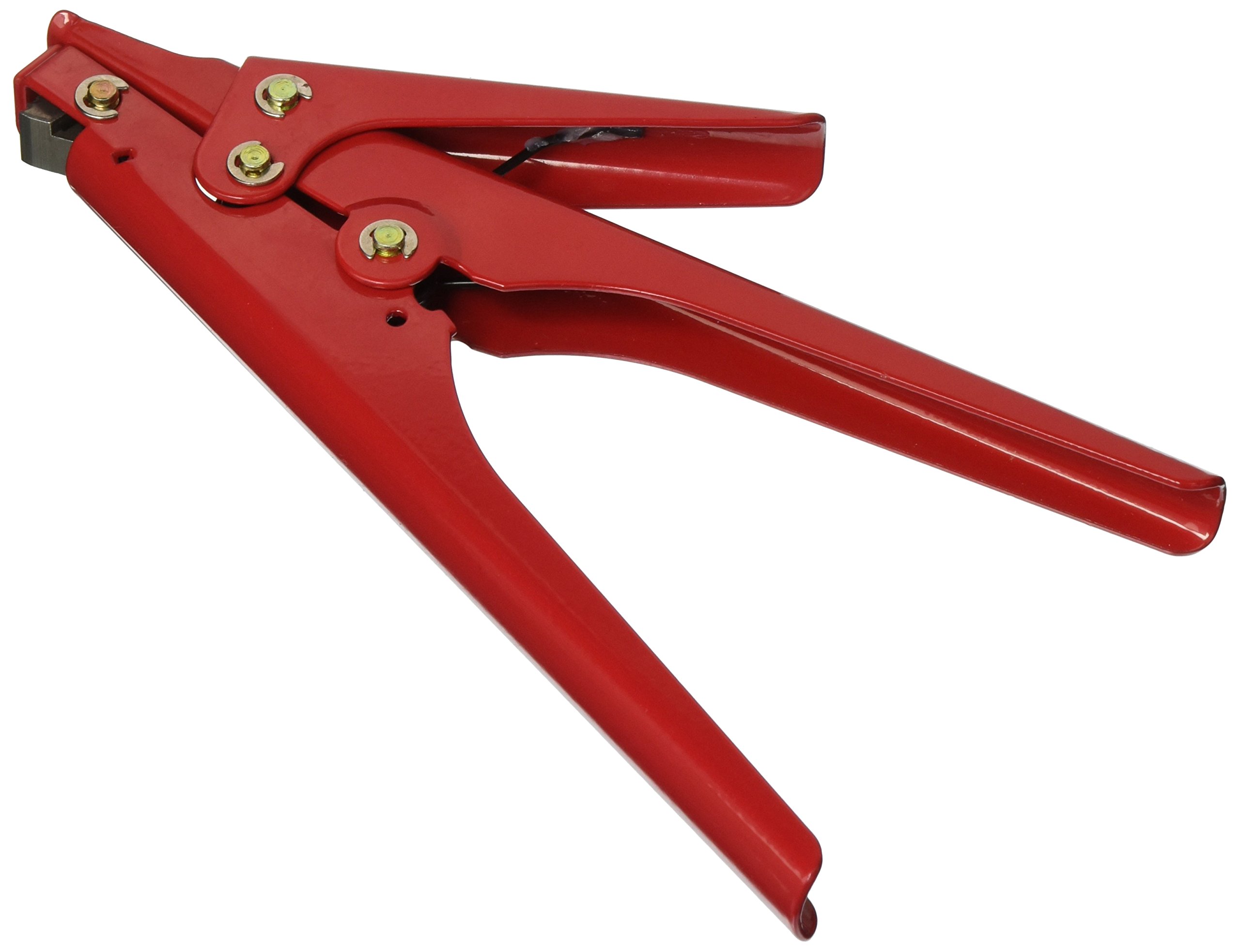 8milelake HS-519 Cable Tie Gun Tensioning and Cutting Tool for Plastic Nylon Cable Tie or Fasteners, All Metal Casing, 0.370 Inches Max Tie Width