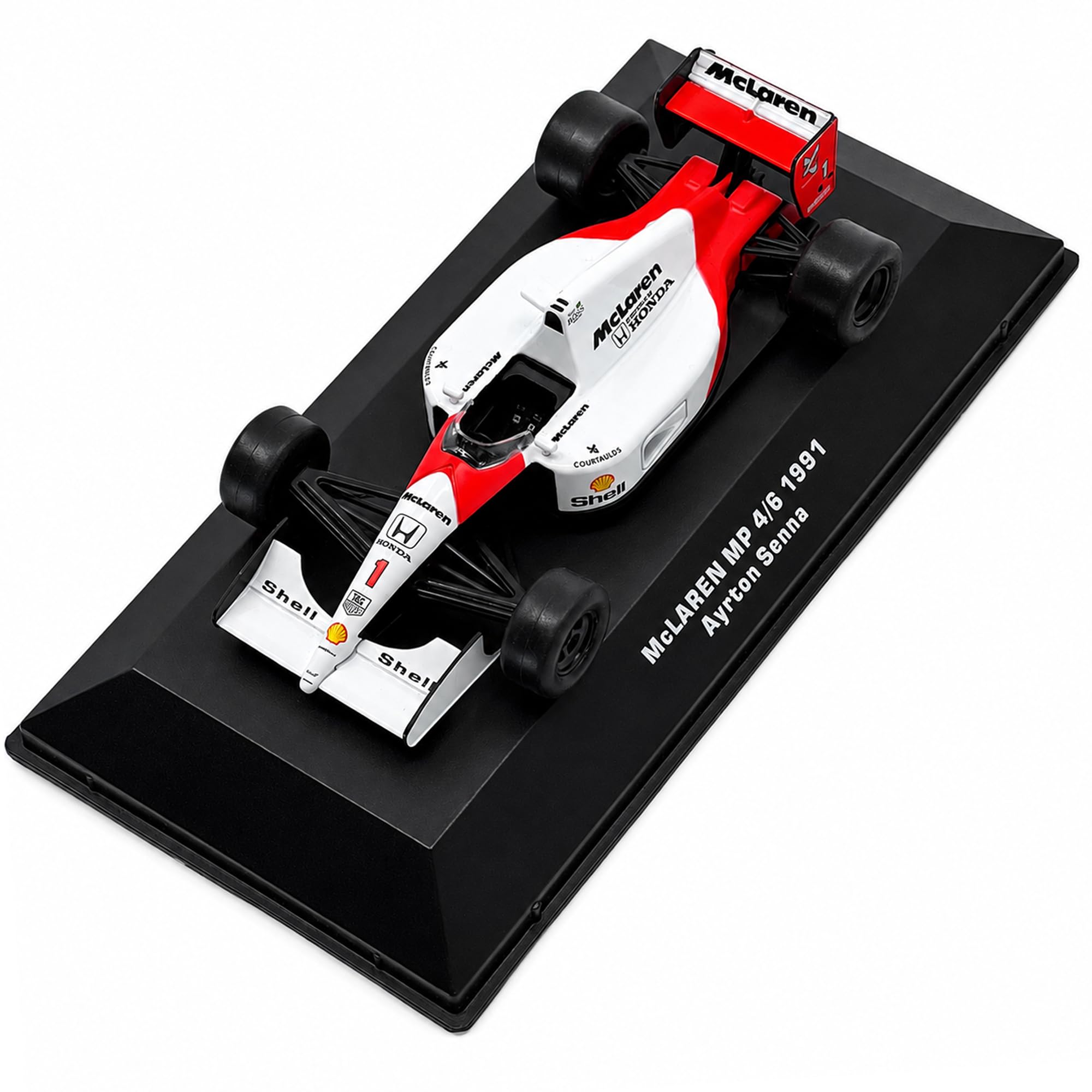 1:43 F1 Team MP4/6-1991 Collection Formula 1 Race 1# Model Inspired by Ayrton Senna Diecast Collectible Model​