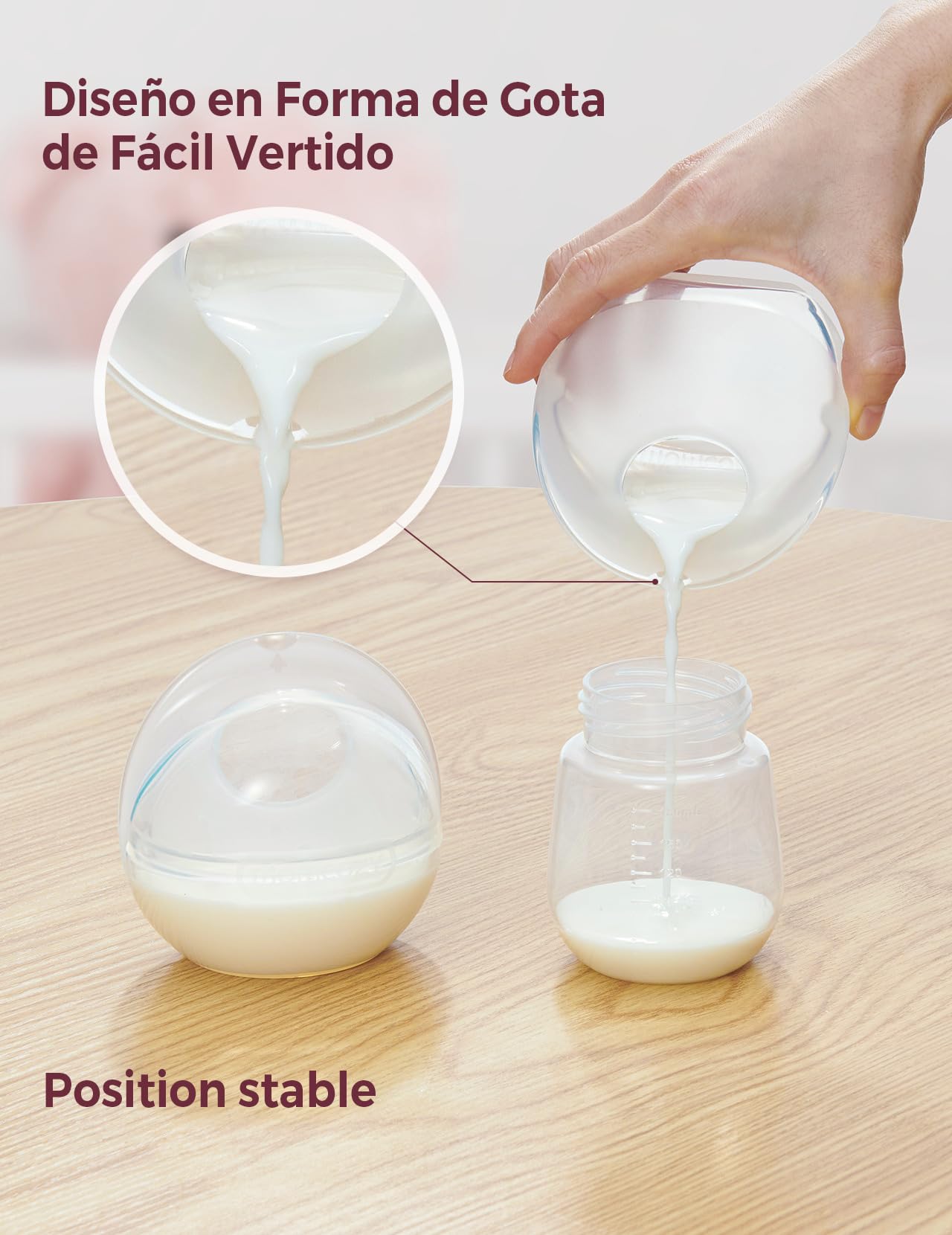 Momcozy BC003 coquillage d’allaitement, coupelles de recueil lait maternel réutilisables en silicone souple, collecteur de lait 90 ml avec meilleure adaptation et douceur, lot de 2