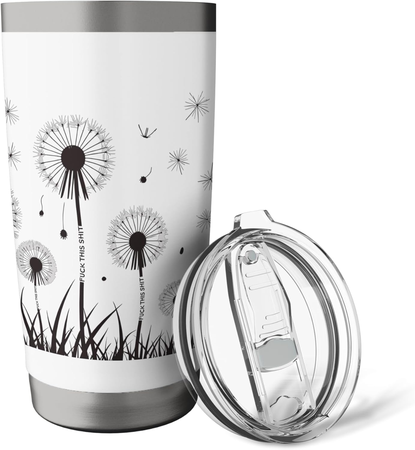 Hidden Message Floral Stainless Steel Insulated Tumbler - Image 5