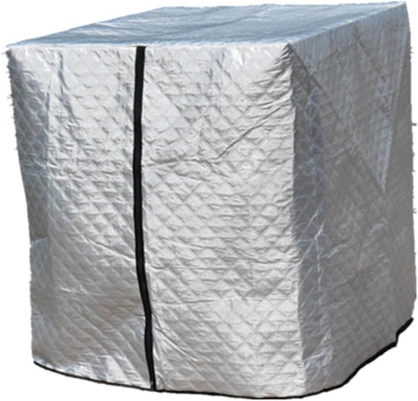 Thickened Thermal Cotton Cover for 275 Gallon Water Tank – UV Resistant & Weatherproof Tote Tank Protector, Durable Outdoor Storage Solution (silvery)