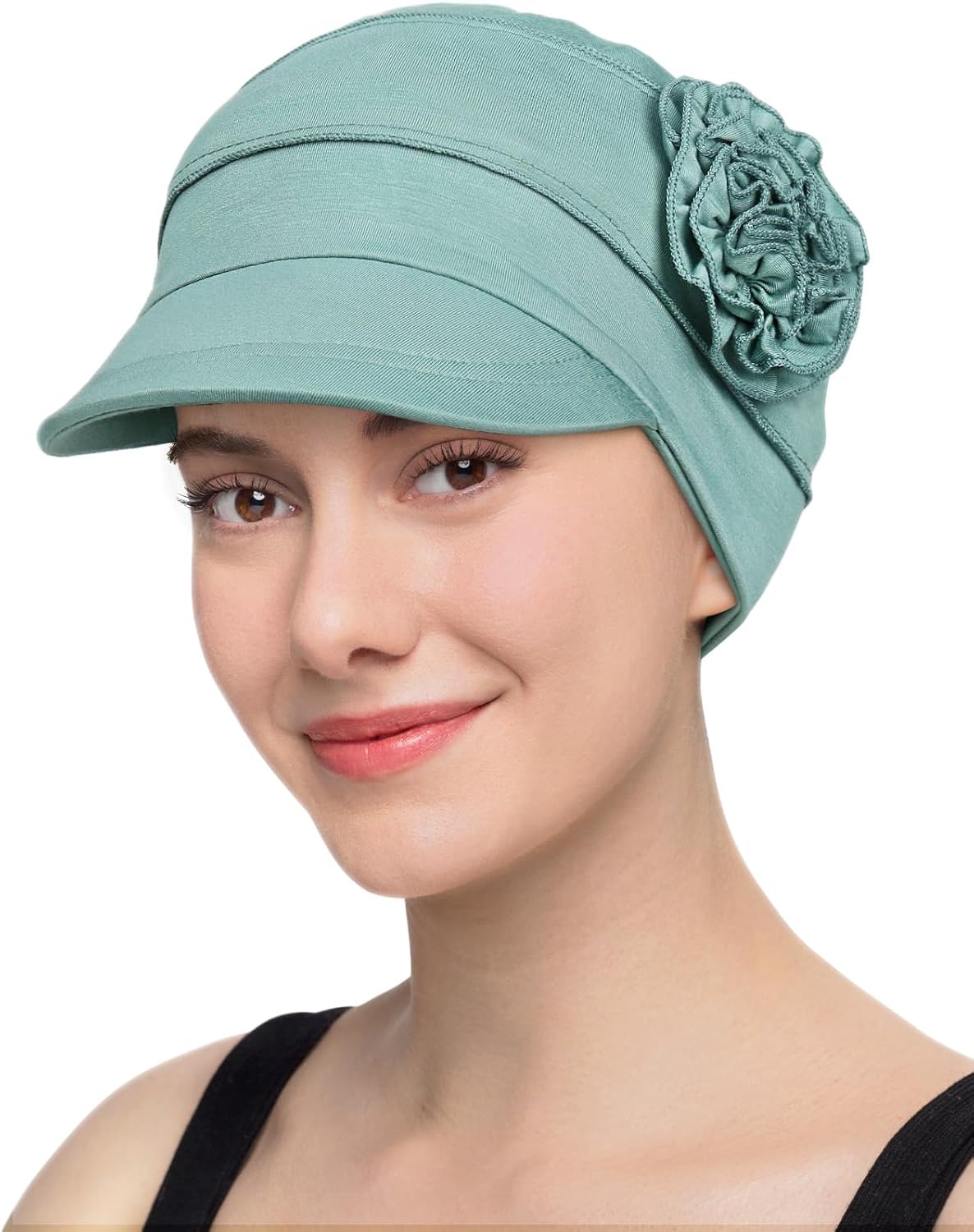 Hachapy Soft Newsboy Cap for Women Slip on Headwear Summer