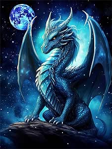 AMBATTERY Knüpfhaken Set Elefant Teppich 80x115cm - DIY Stickerei Für Erwachsene