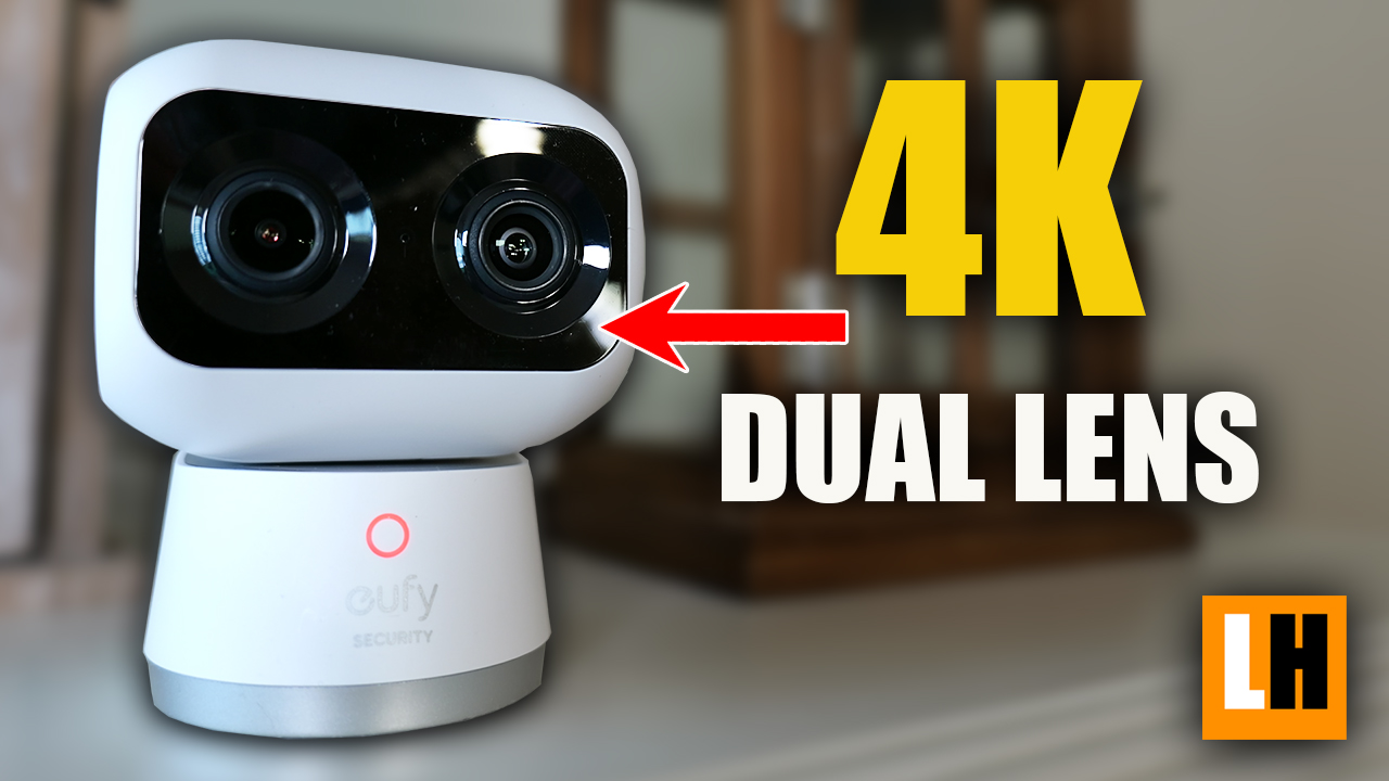 Watch Eufy Indoor Cam S350 - 4K Dual Lens AI Tracking WIFI Camera