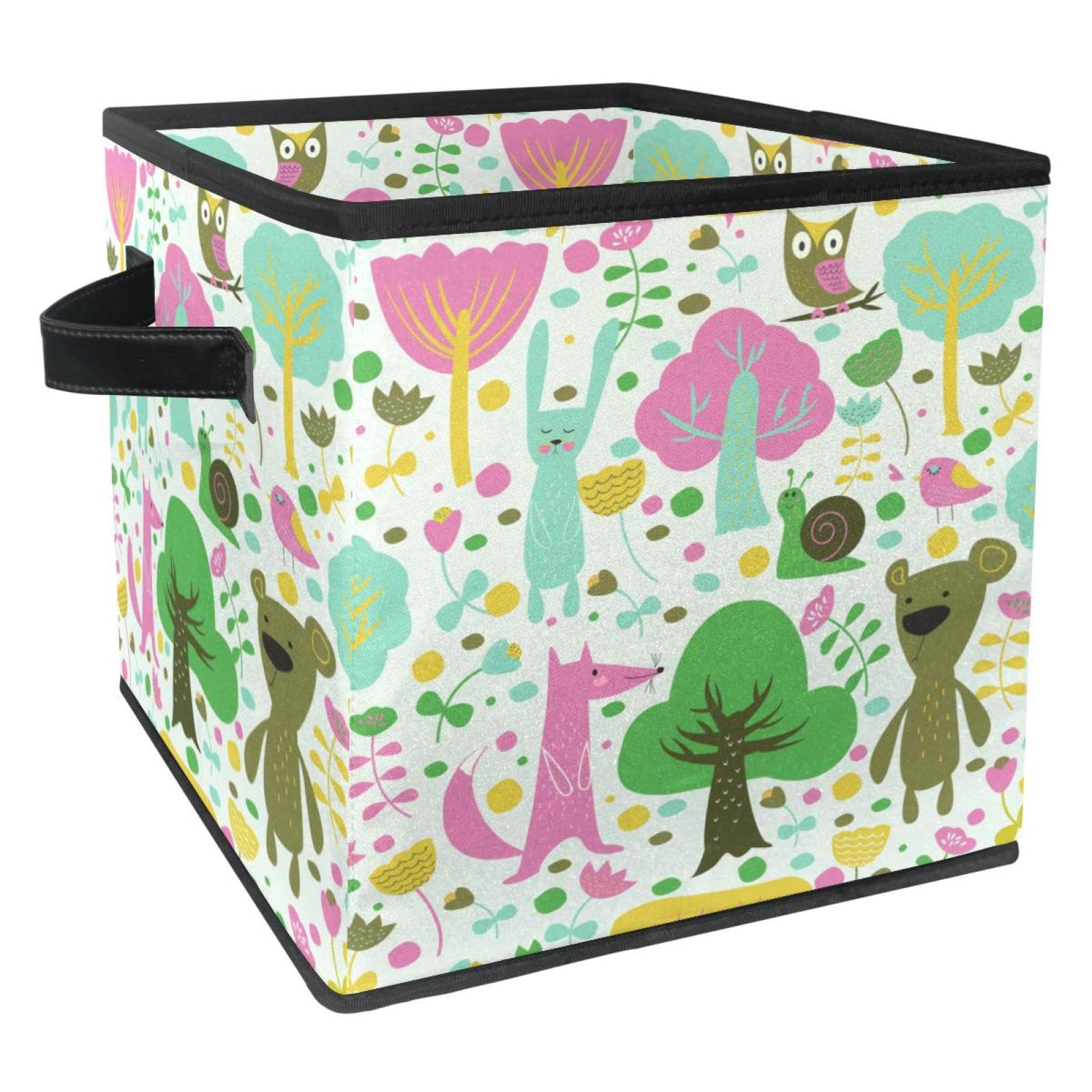 Boîte de rangement pliable universelle en tissu pour organiser les jouets