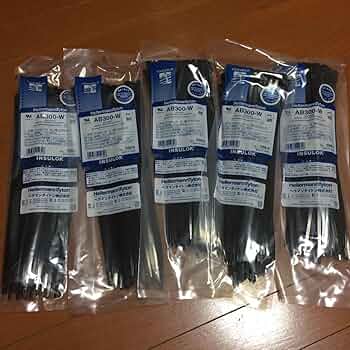 Amazon.co.jp: ヘラマンタイトン耐候インシュロック300ミリ5袋