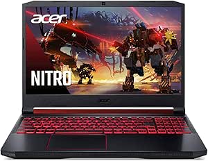acer Nitro 5 Gaming Laptop, 9th Gen Intel Core i5-9300H, NVIDIA GeForce GTX 1650, 15.6" Full HD IPS Display, WiFi 6, Waves MaxxAudio, Backlit Keyboard (16GB RAM/1TB PCIe SSD/1TB HDD)