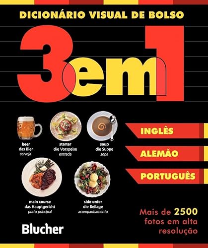 Dicionário Visual de Bolso - 3 em 1: Inglês/alemão/português