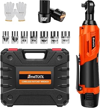 Ratchet Socket Wrench Set, 3/8 Inch Drive Industrial Grade Socket Ratchet Wrench Set, Mechanics Tool Set/Home Tool Set with for Auto Repairing and Household, Storage Case Orange