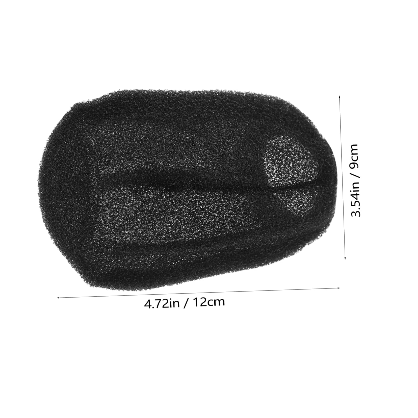 OSOLADY 1Pc Scalding Sponge Hair Dryer Diffuser Portable Attachment for Blow Dryers Durable Styling Accessory for Home and Salon Use Black