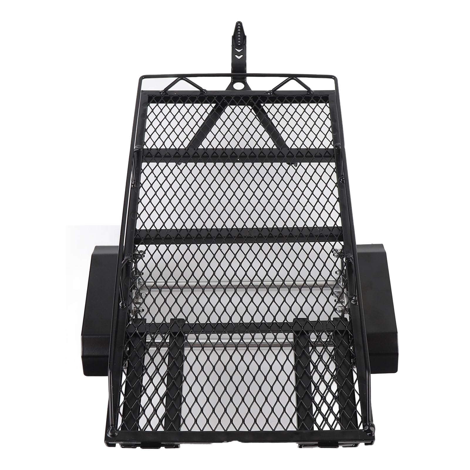 Remolque de Plataforma Plana RC, Alta Capacidad de Carga de Doble Eje, Kit de Remolque de Plataforma Plana de Metal Grande Hueco sin Costuras con Gancho para Orugas RC