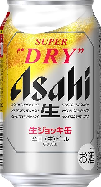 アサヒスーパードライ 生ジョッキ缶 340ml×24本
