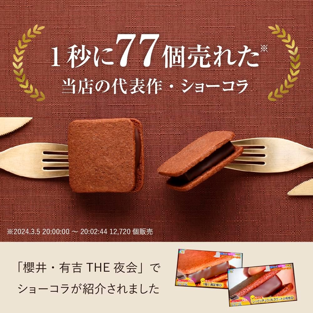 VANILLABEANS バニラビーンズ ショーコラ 4個入 手提げ袋付き 個包装 チョコレート ギフト