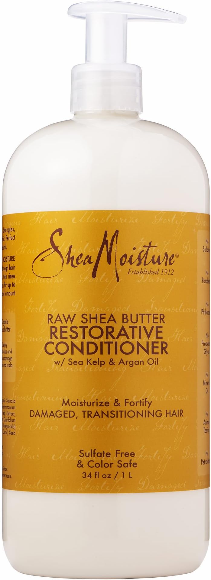 SheaMoisture Raw Shea Butter Restorative Conditioner, 34 oz.