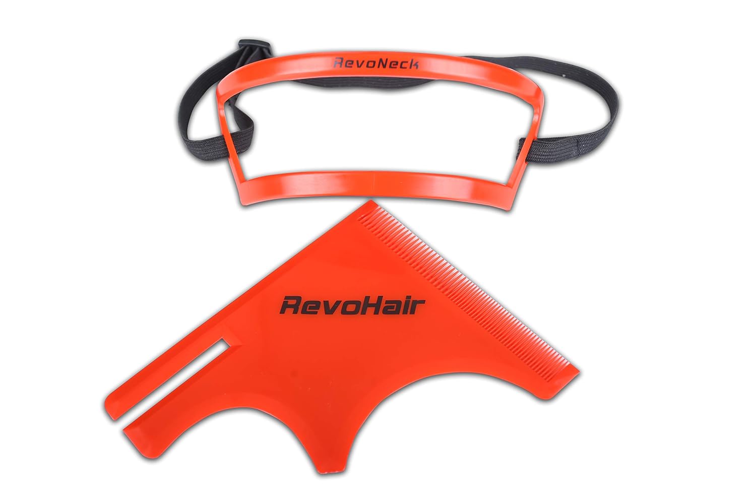 RevoHair & RevoNeck Haircut Tools - Hairline Shaping and Neck Hair Shaving Template Set For Perfect Lineup, Edge Up - One Size Fits All Grooming Kit - Used W/Clippers or Trimmers - Barber Supplies : Beauty & Personal Care