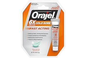 Orajel Moisturelock Cold Sore Overnight Treatment