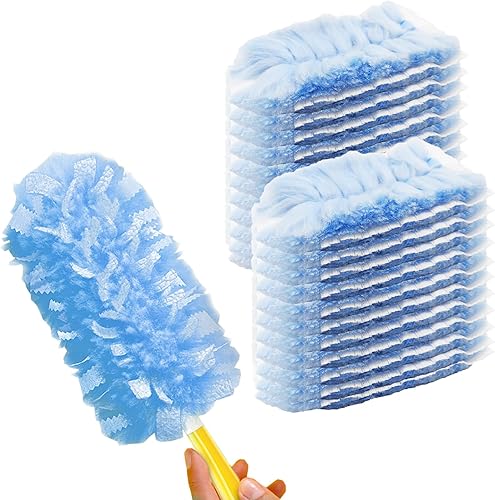Miniatura 7 de Recambios de plumero para Swiffer de alta resistencia, para ventilador de techo 360, repuestos de múltiples superficies + 1 mango (30 unidades)