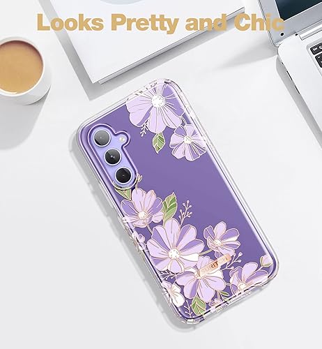 Miniatura 7 de SURITCH Funda para Samsung Galaxy A54 5G, protector de pantalla antiarañazos incorporado Protección de cuerpo completo de 360 a prueba de golpes