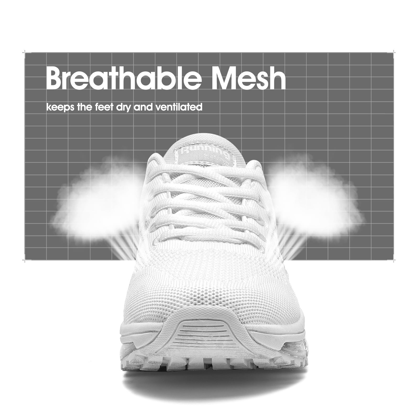 Uomo Donna Air Scarpe da Ginnastica Corsa Sportive Fitness Running Sneakers Basse Interior Casual all'Aperto 34-46 EU