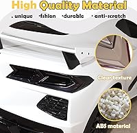 Vista 3 de Cubierta de luces traseras de automóvil compatible con Corvette C8 Stingray Z06 E-Ray 2020-2023 2024 2025, cubierta de lámpara trasera ahumada