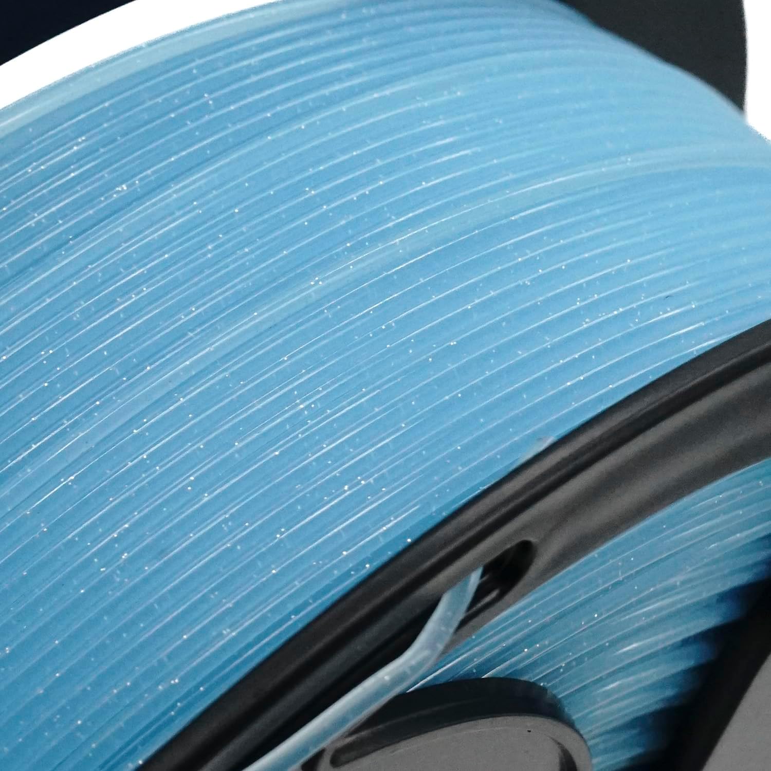 Transparent Sky Blue 1.75mm PLA Filament High Speed Clear Basic PLA Filament 1kg (2.2lbs) Plastic Spool Fit Most FDM Printer AMS - Image 3