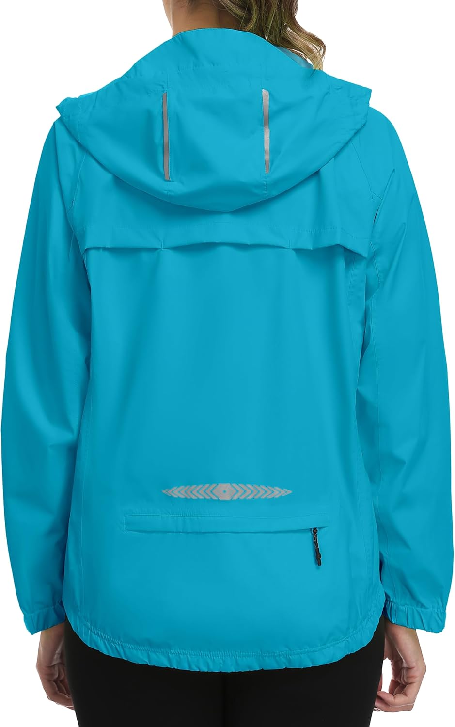 Little Donkey Andy Women's Waterproof Windbreaker Lightweight Packble Cycling Jacket for Biking, Running