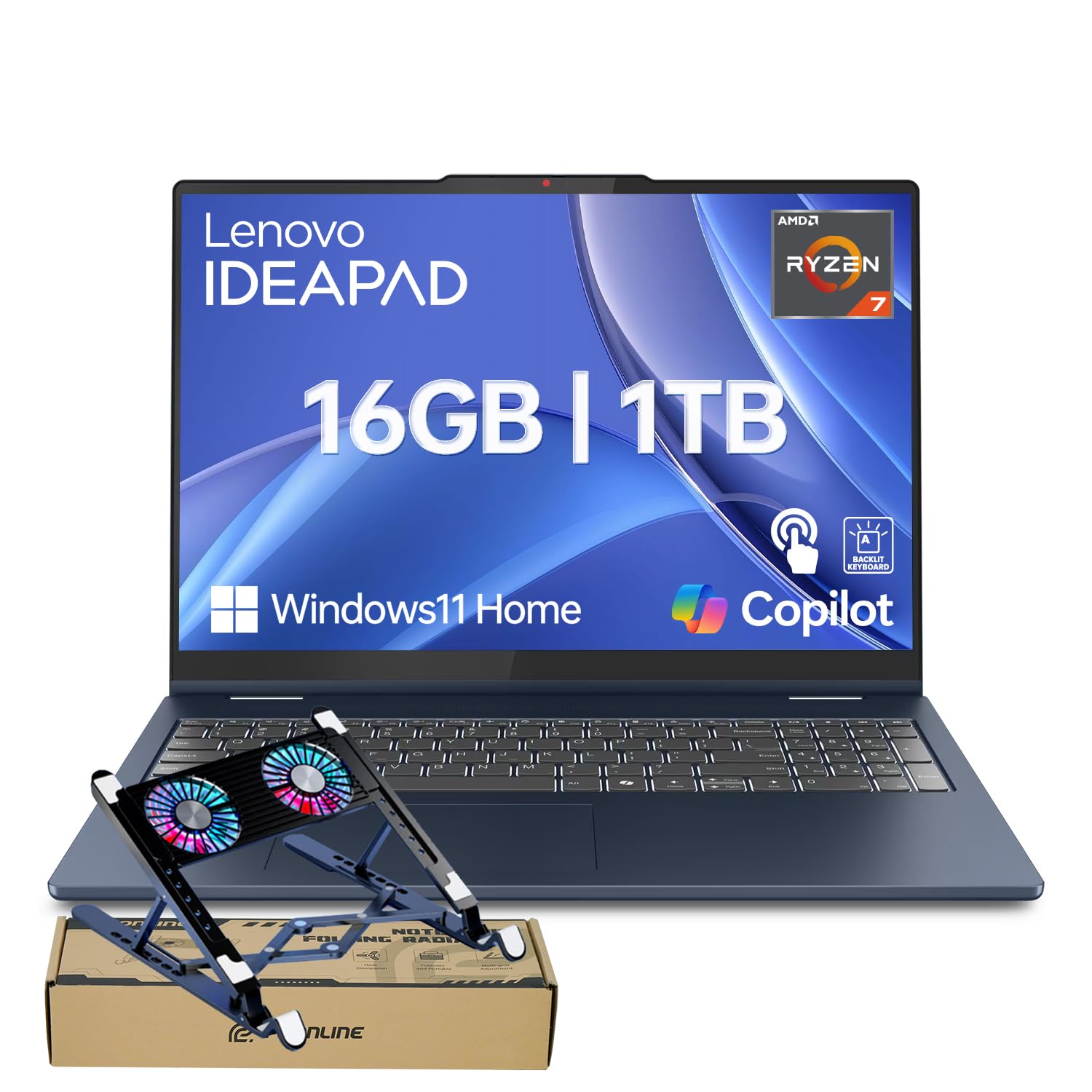 Amazon.com: Lenovo IdeaPad Slim 5 Laptop, 16