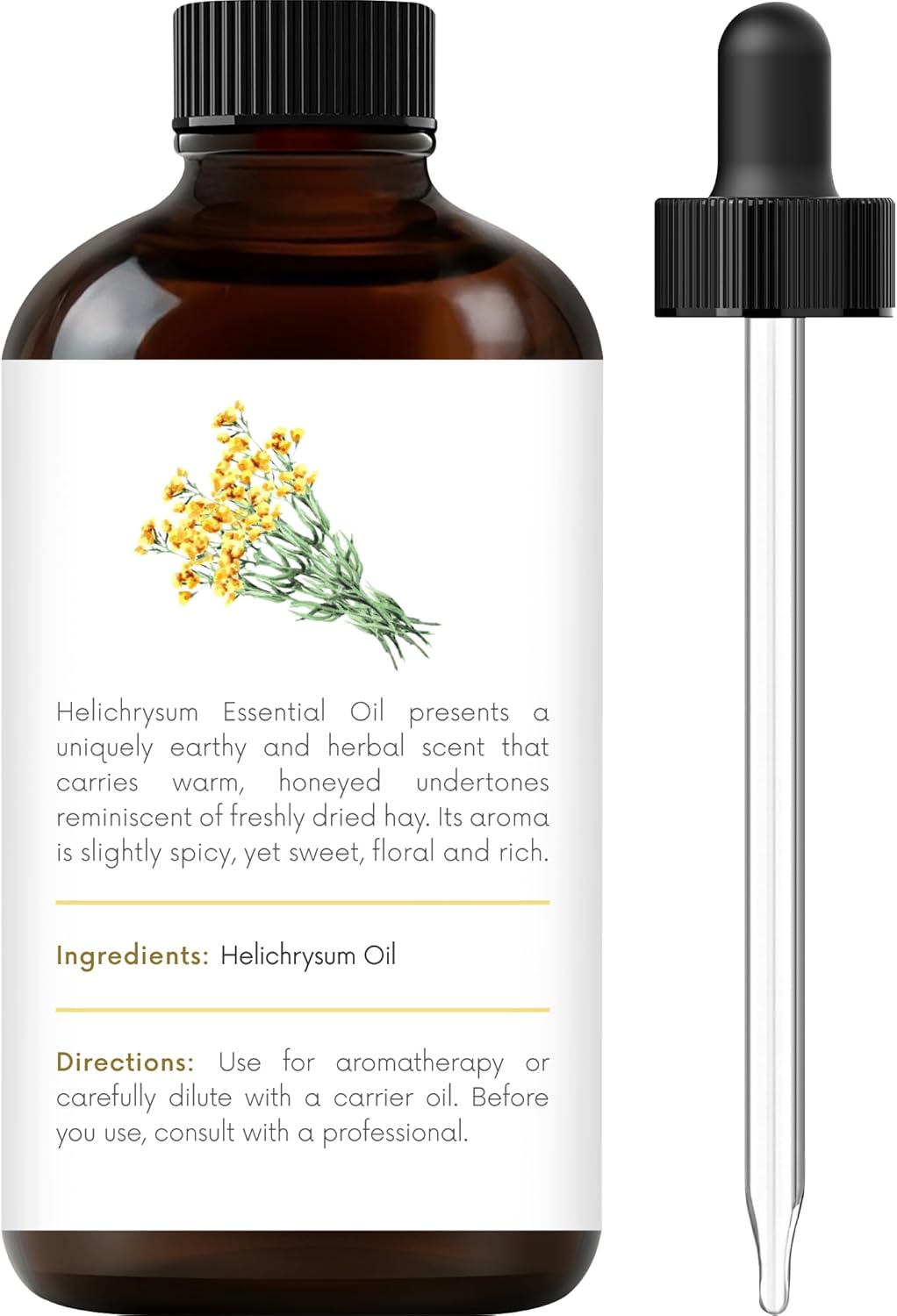 Handcraft Blends Helichrysum Essential Oil – 1 Fl Oz – 100% Pure and Natural – Premium Grade Essential Oil for Diffuser and Aromatherapy, Skin, Massage, Candle and Soap Making Fragrance - Image 2