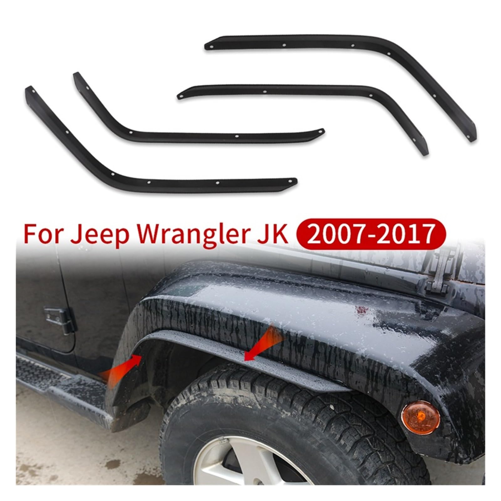 Witamy w naszym sklepie z akcesoriami samochodowymi, przednimi i tylnymi, przedłużkami do włosów, kompatybilny z Jeep Wrangler JK 2007, 2008, 2009, 2010, 2011, 2012, 2013, 2014, 2015, 2016