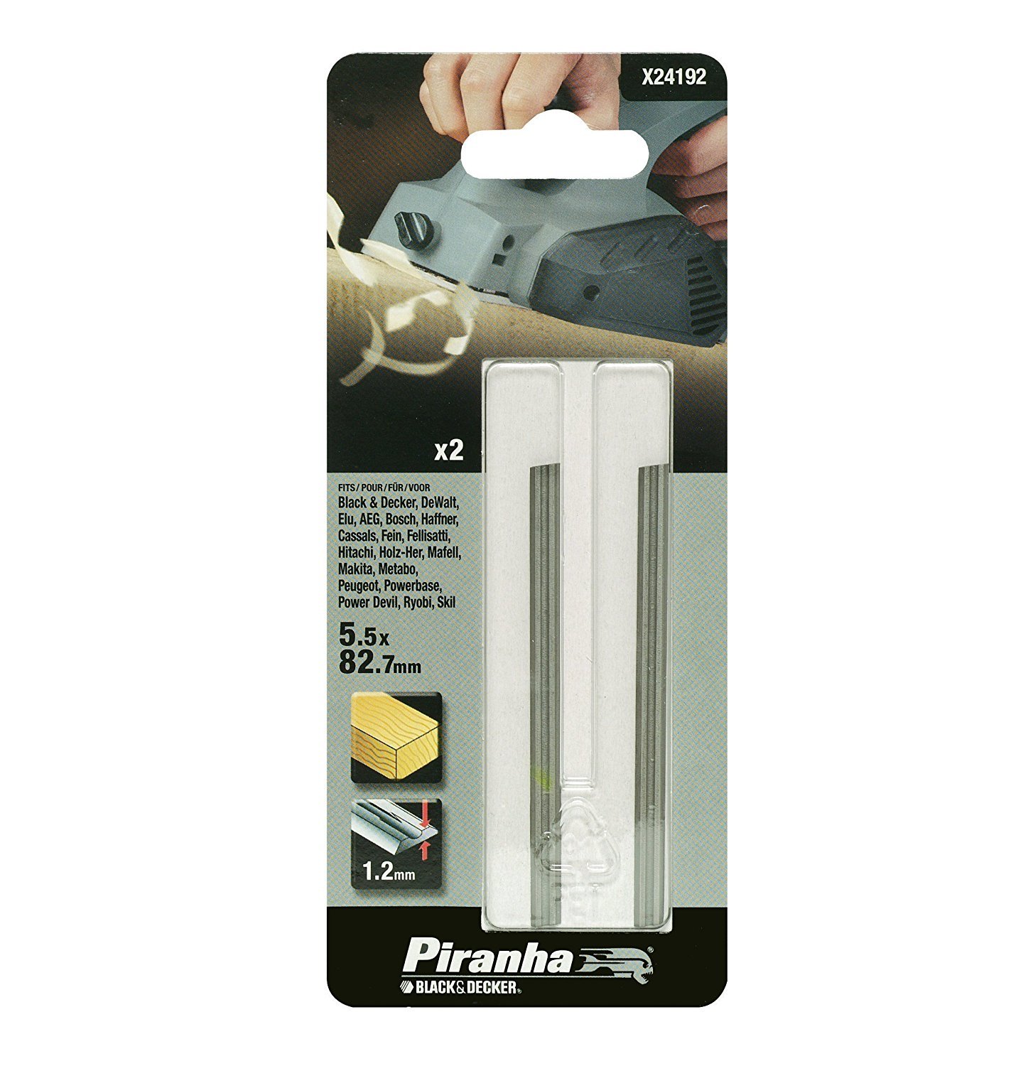 2 Pcs Planer Blades Quickly, Jet 250x25x2,9 Type: 98001 - View #13