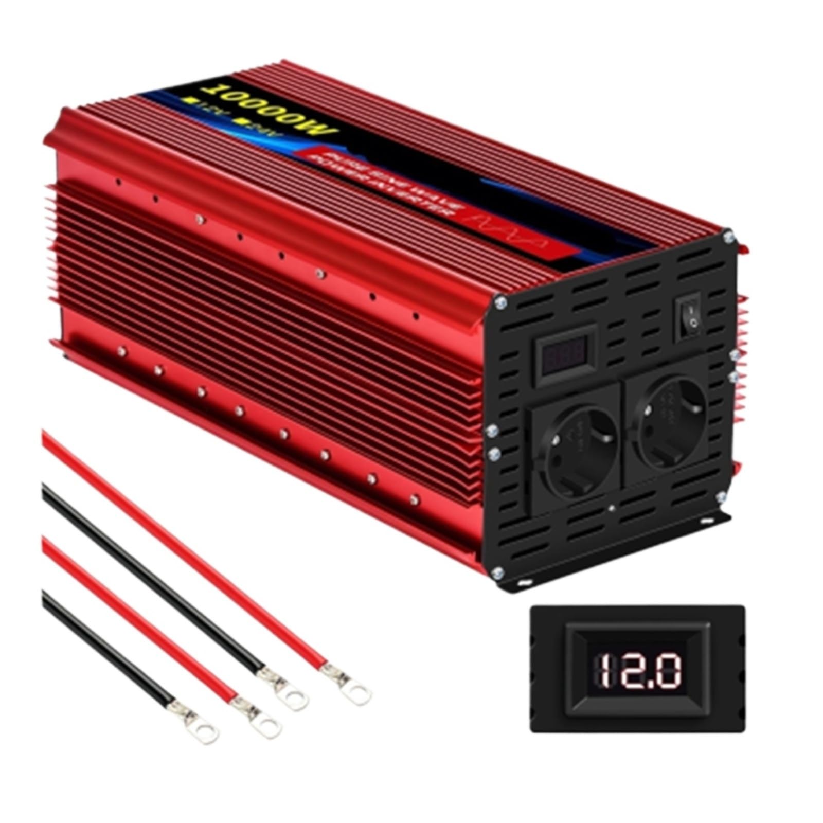 Czysty falownik sinusoidalny z 12 V na 110 V, zasilacz Wszechstronna łączność