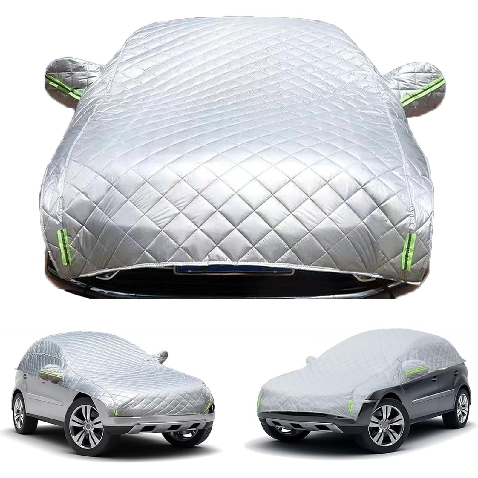 Funda Coche Antigranizo para Nissan X-Trail E-Power,Car Cover,Manta Antigranizo para Coches,Funda Coche Exterior Impermeable Transpirable,Agrega Algodón w0520bz