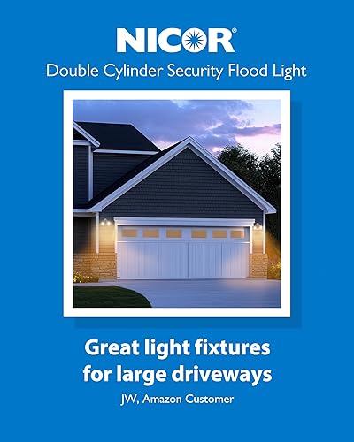 Miniatura 7 de Lámpara de inundación para exteriores, foco de luz de seguridad para exteriores, doble culata ajustable, 100 W, 120 V, resistente a la intemperie,