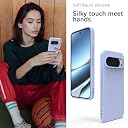 YATWIN Silicone Back Case for Google Pixel 10 Pro XL, Soft-Touch, Shockproof Phone Back Cover for Google Pixel 10 Pro XL - Lilac gallery image