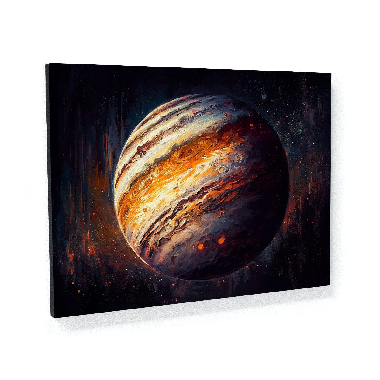 Amazon.com: Sense Canvas Jupiter Planet 7 Canvas Art - Home Decor