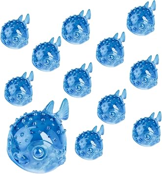 Humidifier Cleaning Fish 12-Pack Demineralization Cartridge to Purifier Water | Prevent White Dust & Scale | Remove Odor | Universal Water Cleaner for Most Humidifier Tanks