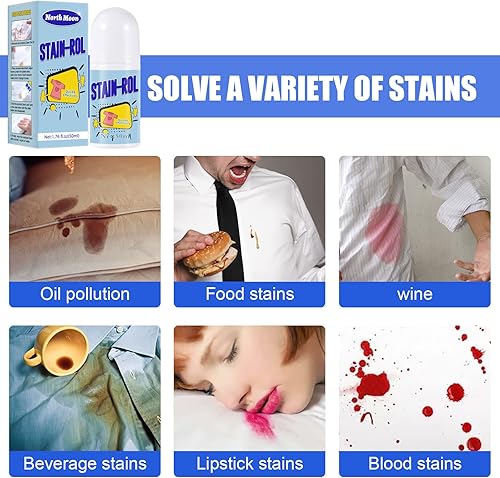 Miniatura 5 de KCRPM Removedor de manchas mágico, bolígrafo removedor de manchas instantáneo portátil sin lavado, ideal para eliminación de manchas de emergencia