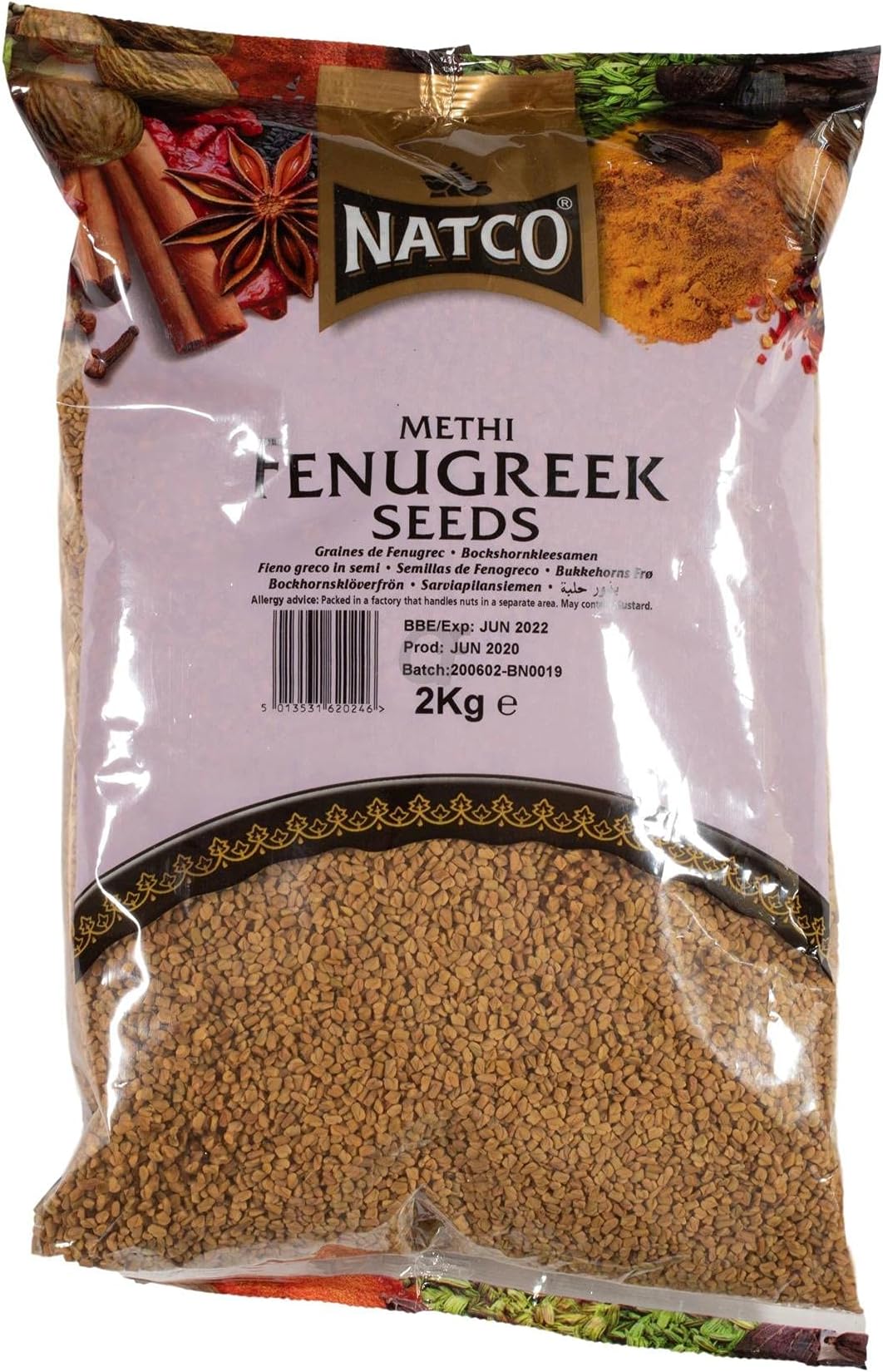 Natco Methi Seed Fenugreek 2KG