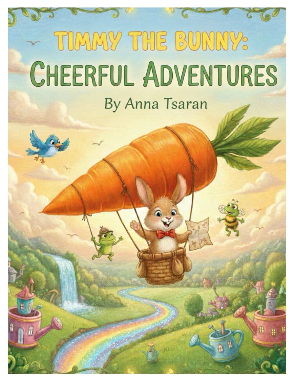 TIMMY THE BUNNY: CHEERFUL ADVENTURES (Timmy Big Activity Book for Toddlers Ages 3–5 Fun Learning Activities, Tracing, Coloring and Games)