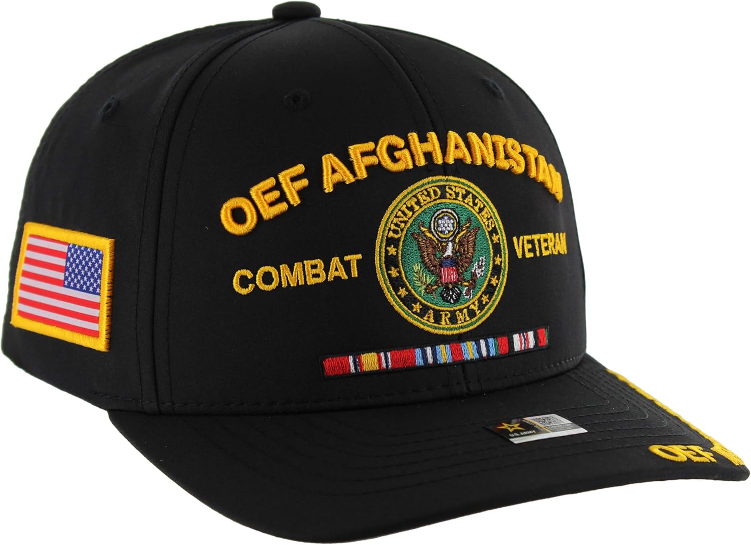 Operation Enduring Freedom OEF Afghanistan Veteran Hat for Men Official Licensed US Army Combat Veterans Cap - Image 2