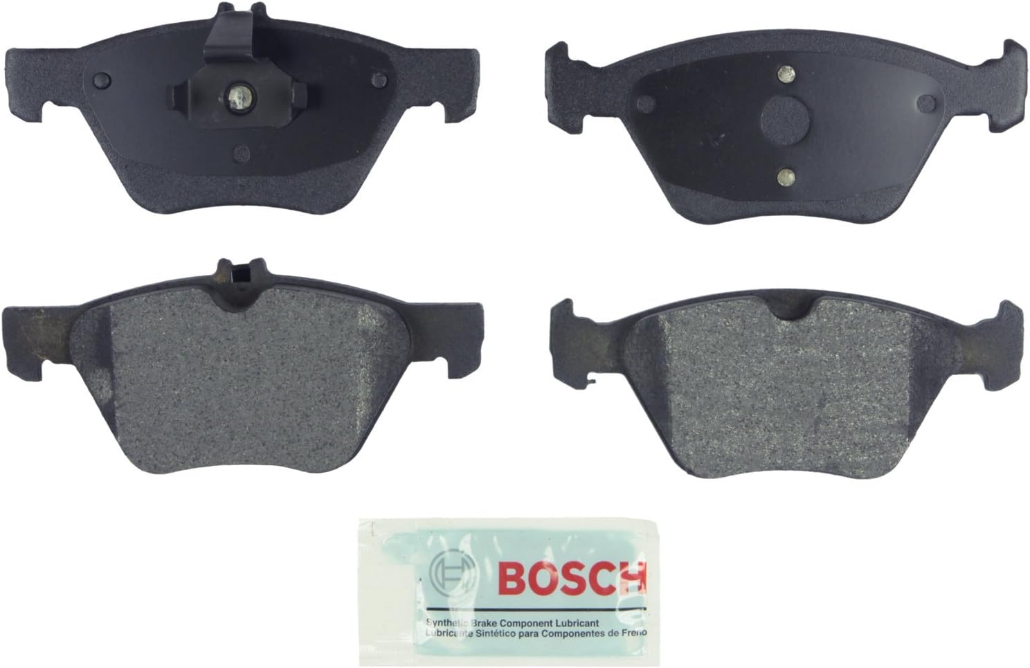 BOSCH BE853 Blue Semi-Metallic Disc Brake Pad Set - Compatible With Select Chrysler Crossfire; Mercedes-Benz E300, E320, E350, E430, SLK320; FRONT