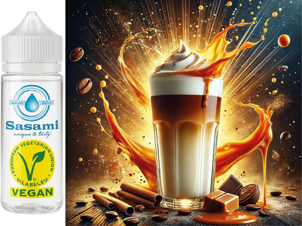 Latte Macchiato - karmel Aromat Koncentrat - wegański - Sasami - 10ml