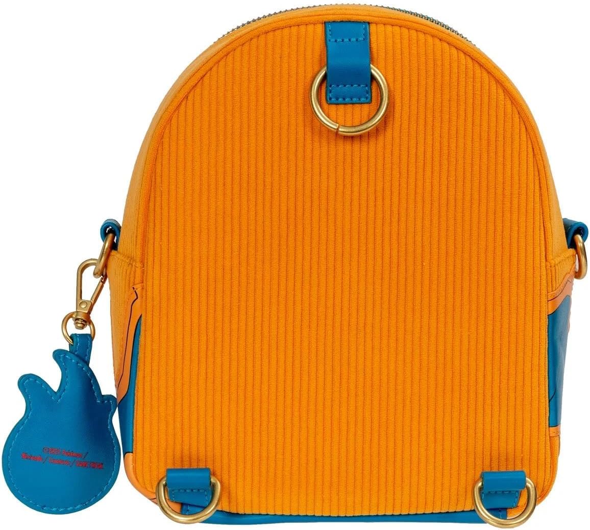 Loungefly: Pokemon - Charizard Corduroy Convertible Mini-Backpack (EE Exclusive)