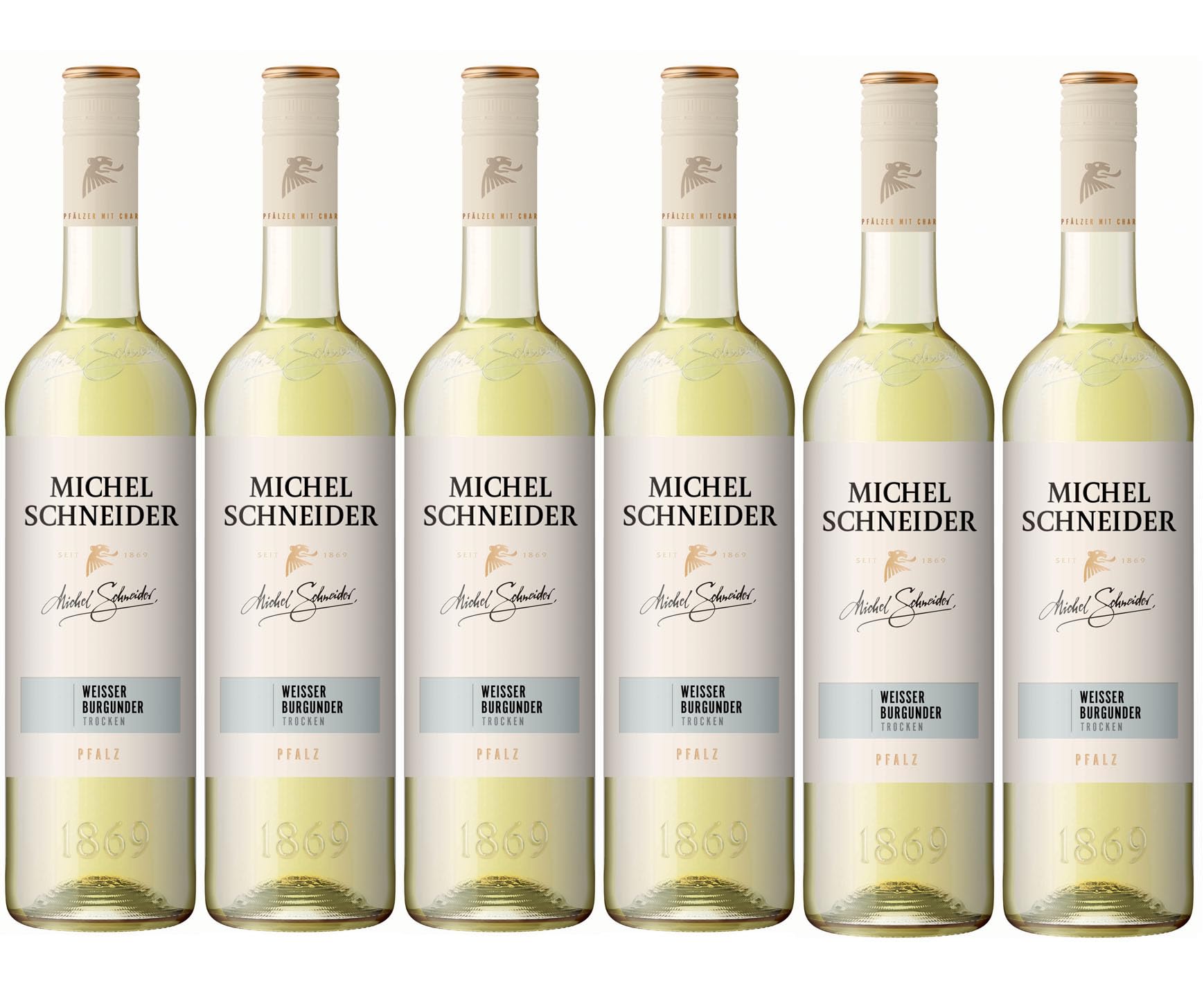 Michel Schneider Weißburgunder Trocken (6 x 0.75 l)
