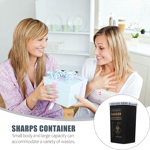 Miniatura 4 de Estuche dispensador de cuchillas Contenedor de eliminación de objetos punzantes Contenedores de eliminación de agujas Contenedores de almacenamiento