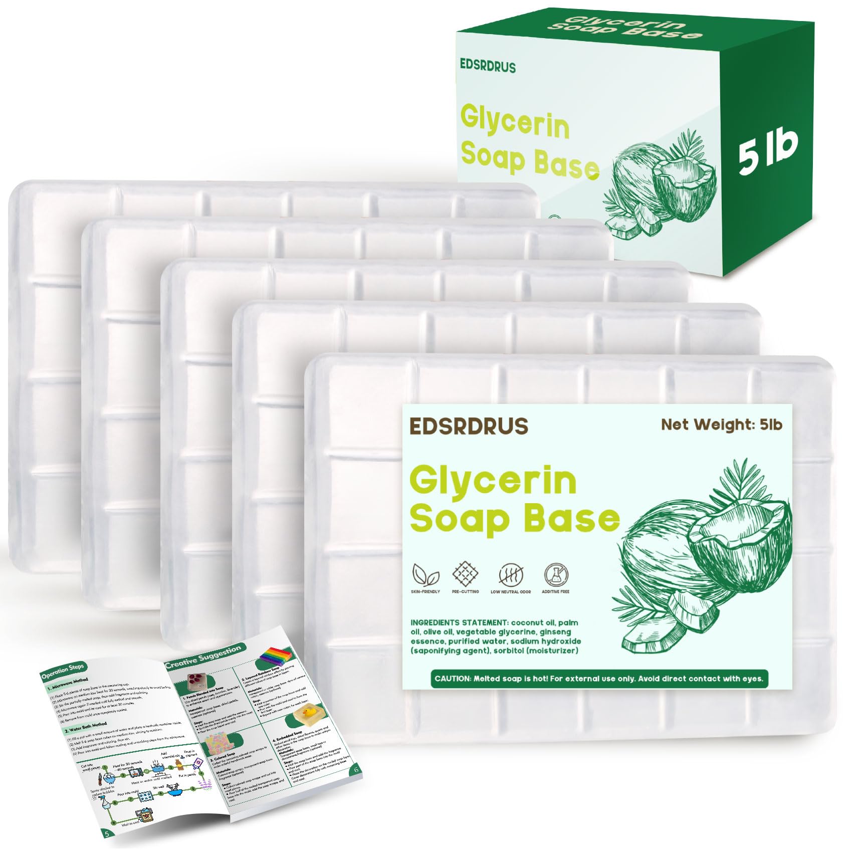 Photo 1 of EDSRDRUS Clear Glycerin Soap Base